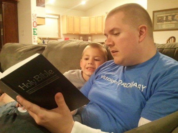 Reading the Bible together as a family