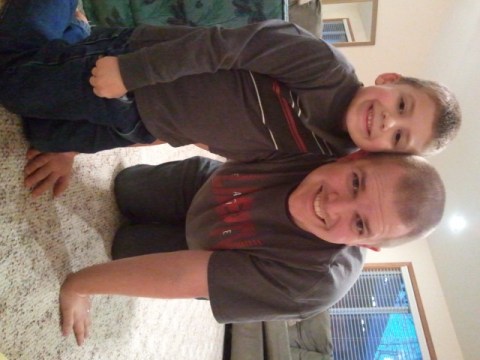 Jackson pretends to be the disciple that unties the donkey for Jesus.