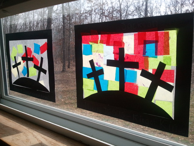 Our cross suncatchers