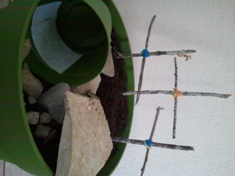 The stone is rolled away.