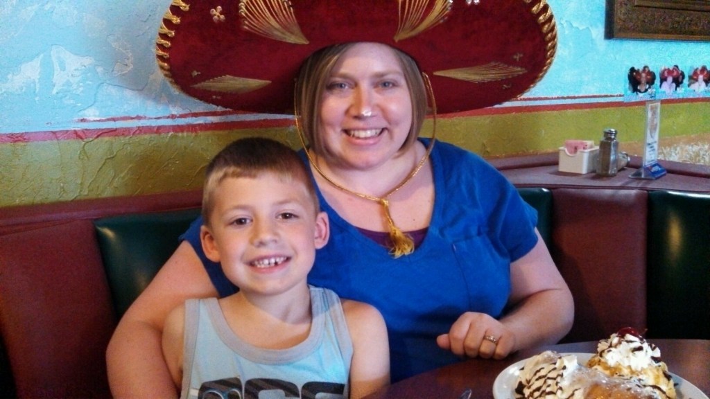 We celebrated my birthday at our favorite local restaurant today!