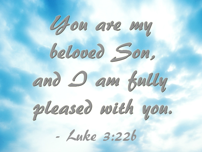 Luke 3:22b