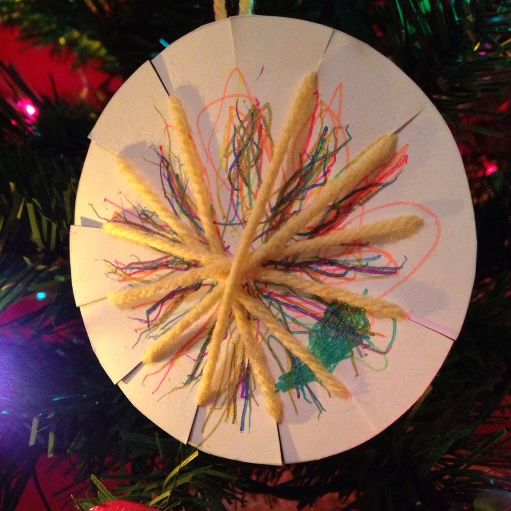 Lauren's star ornament