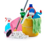 Day 2 Connection Icon: cleaning supplies