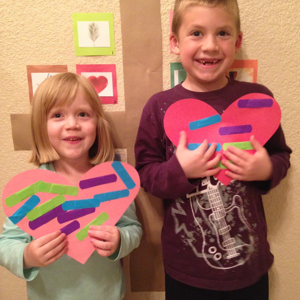 Jesus wants to heal our hearts when we sin.