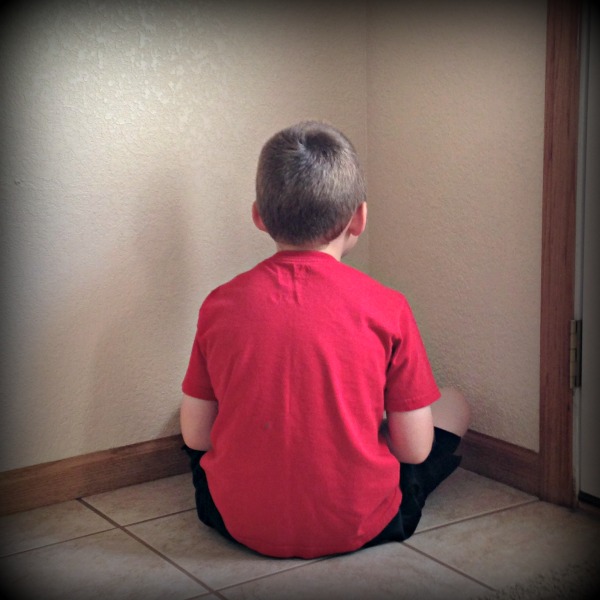 Jackson sits in time out