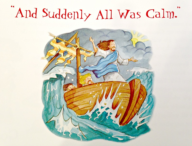 Illustration from Bedtime Bible Stories, pg. 322