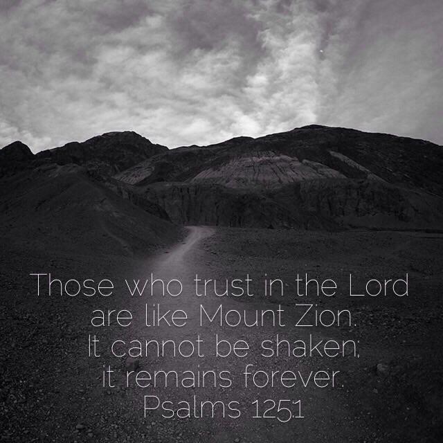 not be shaken