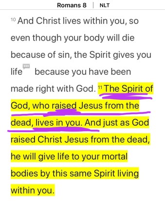 Romans 8:10-11